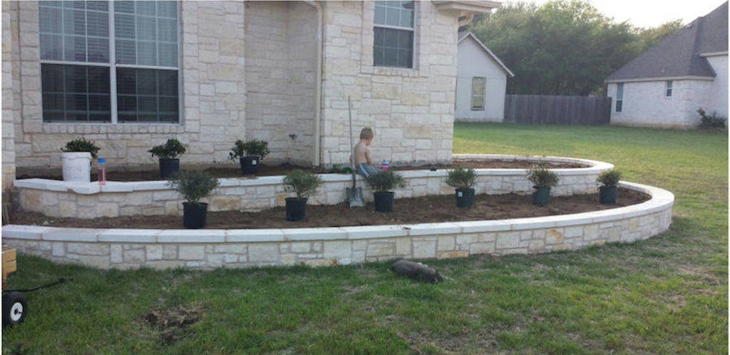 Ruby Ranch Front Flower Bed